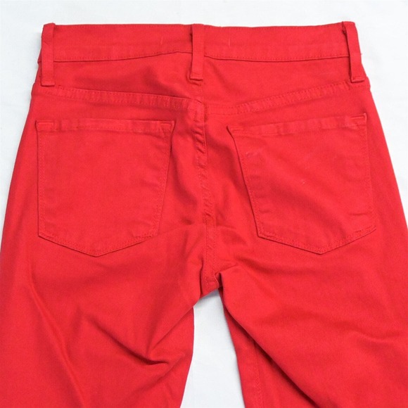 Flying Monkey 23 Mid Rise Ankle‎ Skinny Red Flex Denim Jeans - Picture 4 of 5